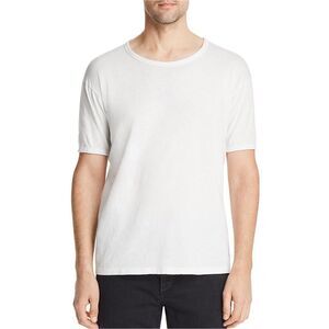 Eidos Napoli Mens Crew Neck Basic T-Shirt, White, NWT